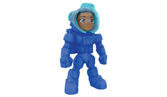 Astronauta Azul