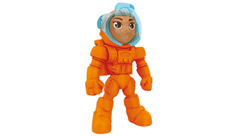 Astronauta Naranja