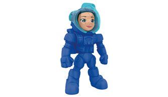 Astronauta Azul